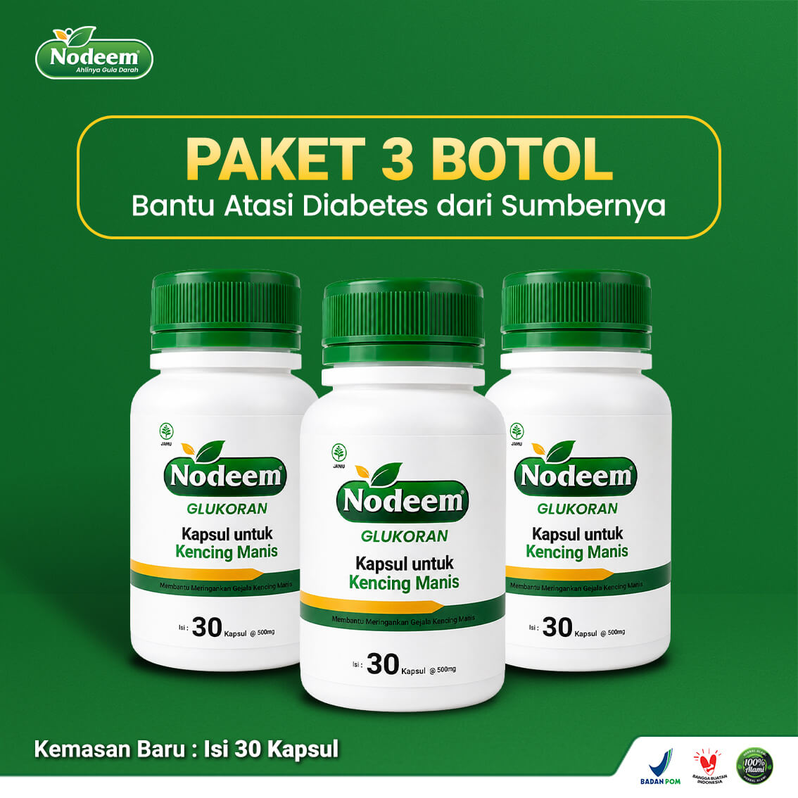 Nodeem Paket 3 Botol